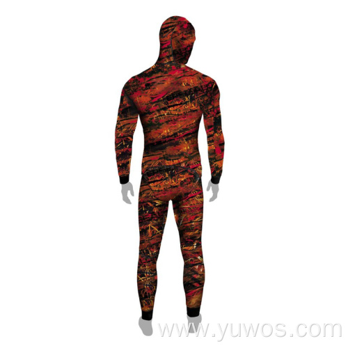 Lycra Two-Piece Camouflage Scuba Diving hunting wetsuits